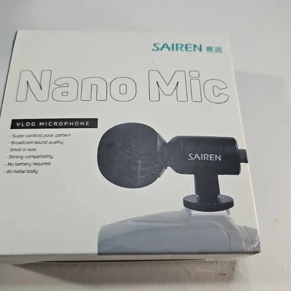 Sairen nano mic vlog microphone